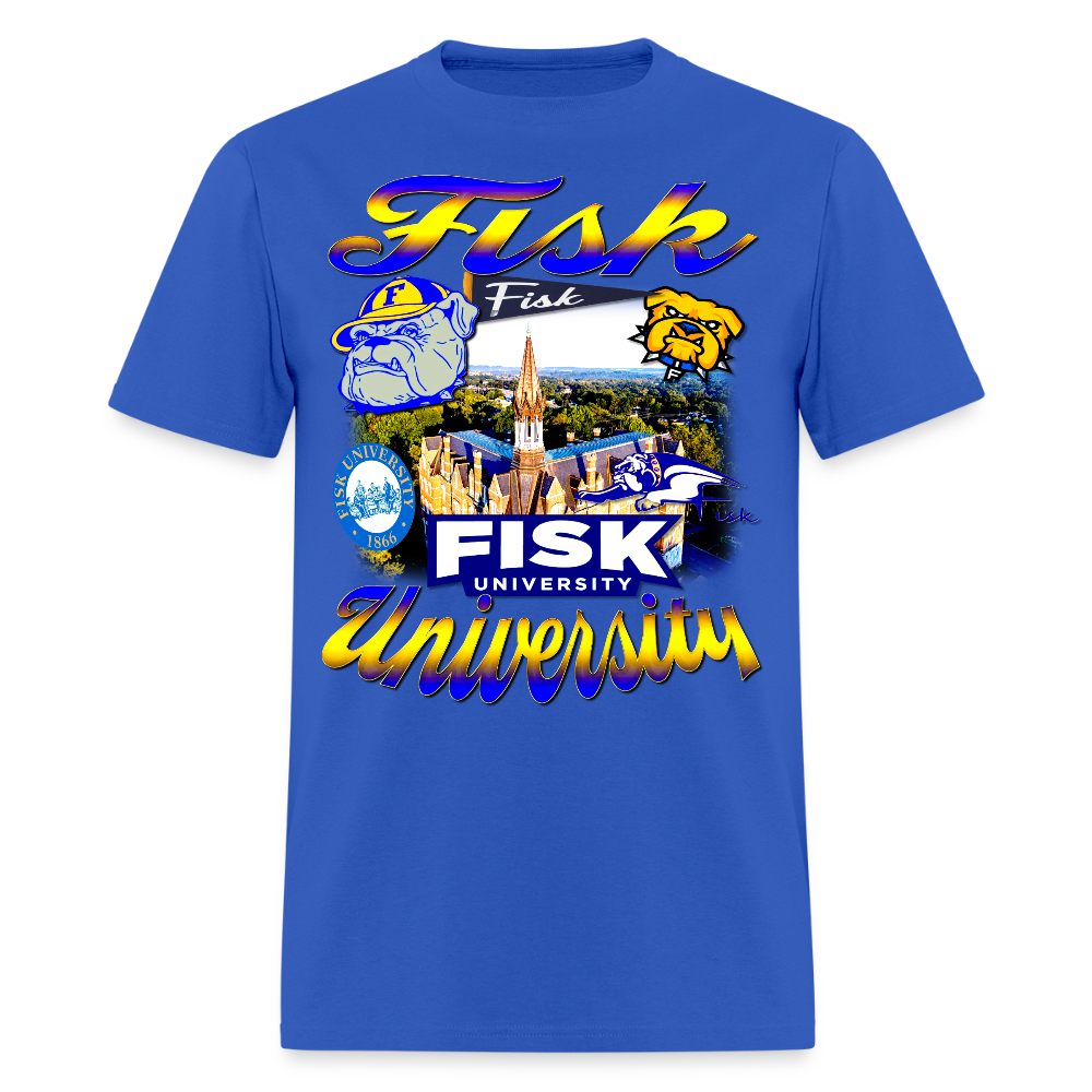 Fisk University Tee - royal blue
