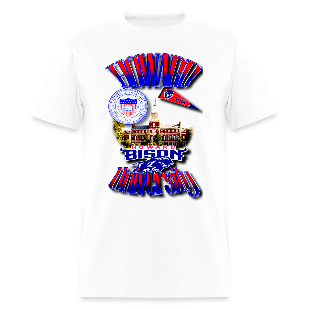Howard University Tee - white