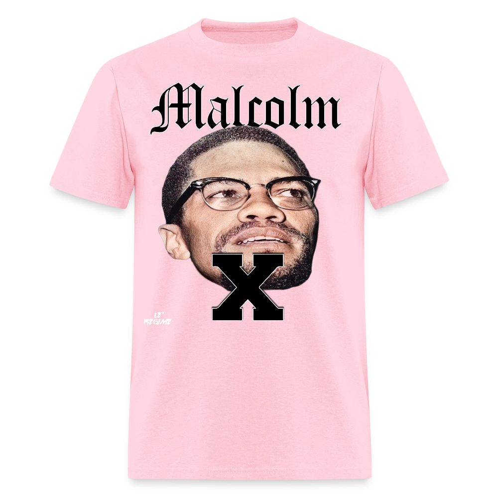 "Malcolm" Malcolm X Tee - pink