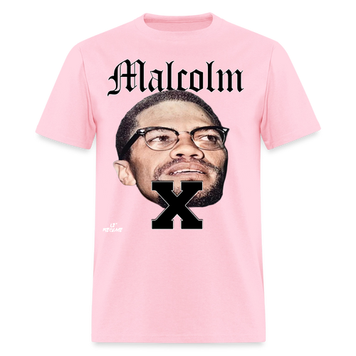 "Malcolm" Malcolm X Tee - pink