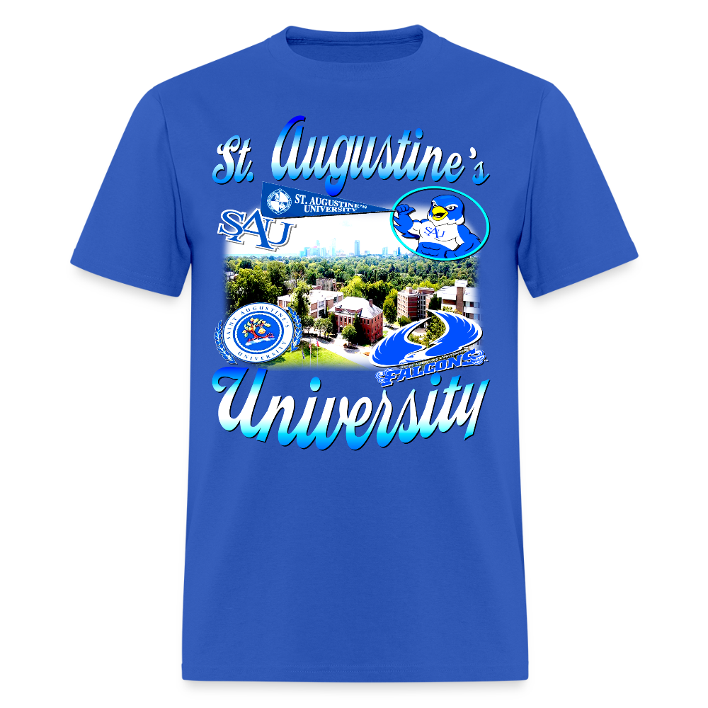 St. Augustine's University Tee - royal blue