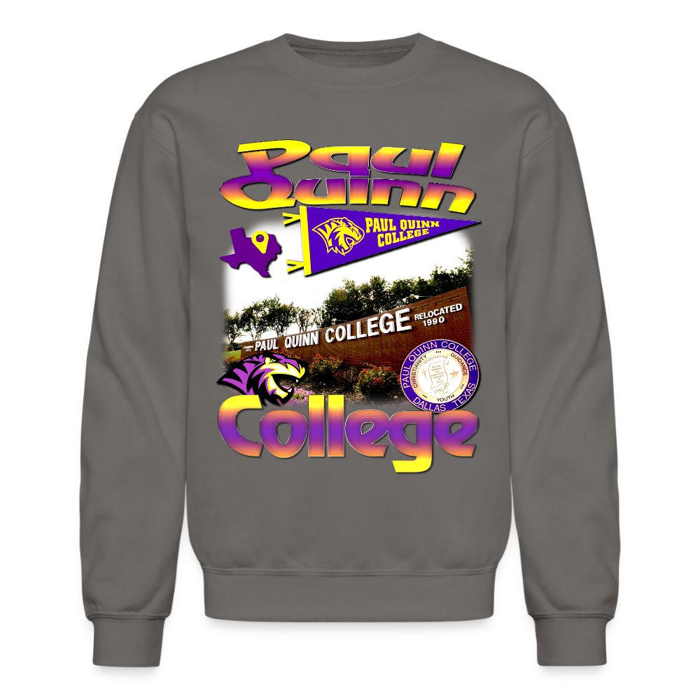 Paul Quinn College Sweatshirt - asphalt gray
