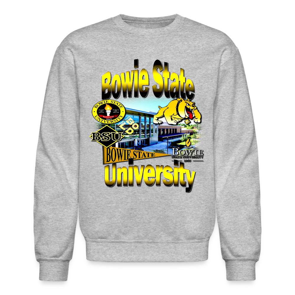 Bowie State Sweatshirt - heather gray