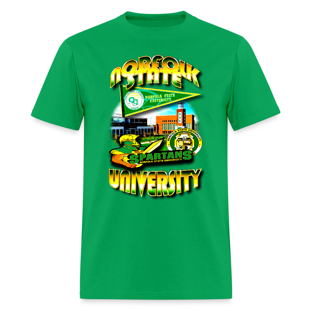 Norfolk State Tee - bright green