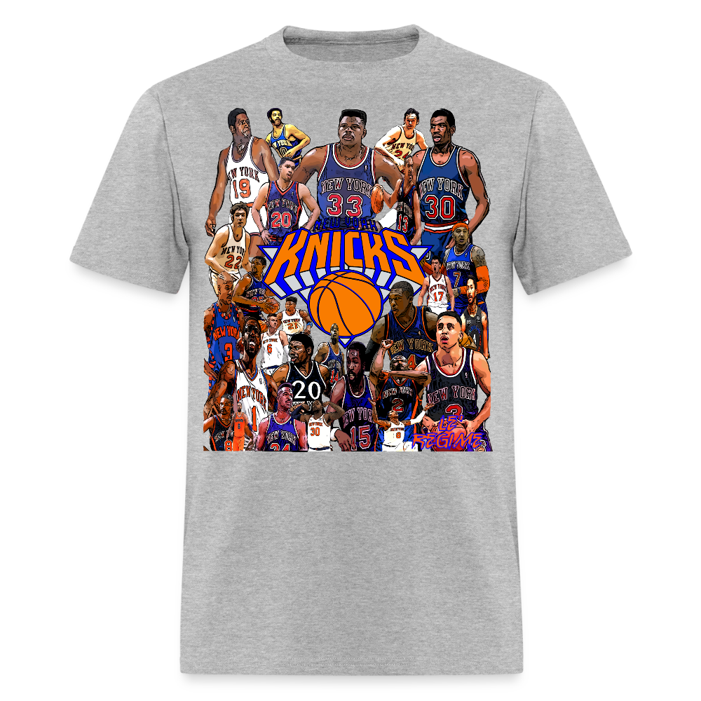 New York Knicks All-Time T-Shirt - heather gray