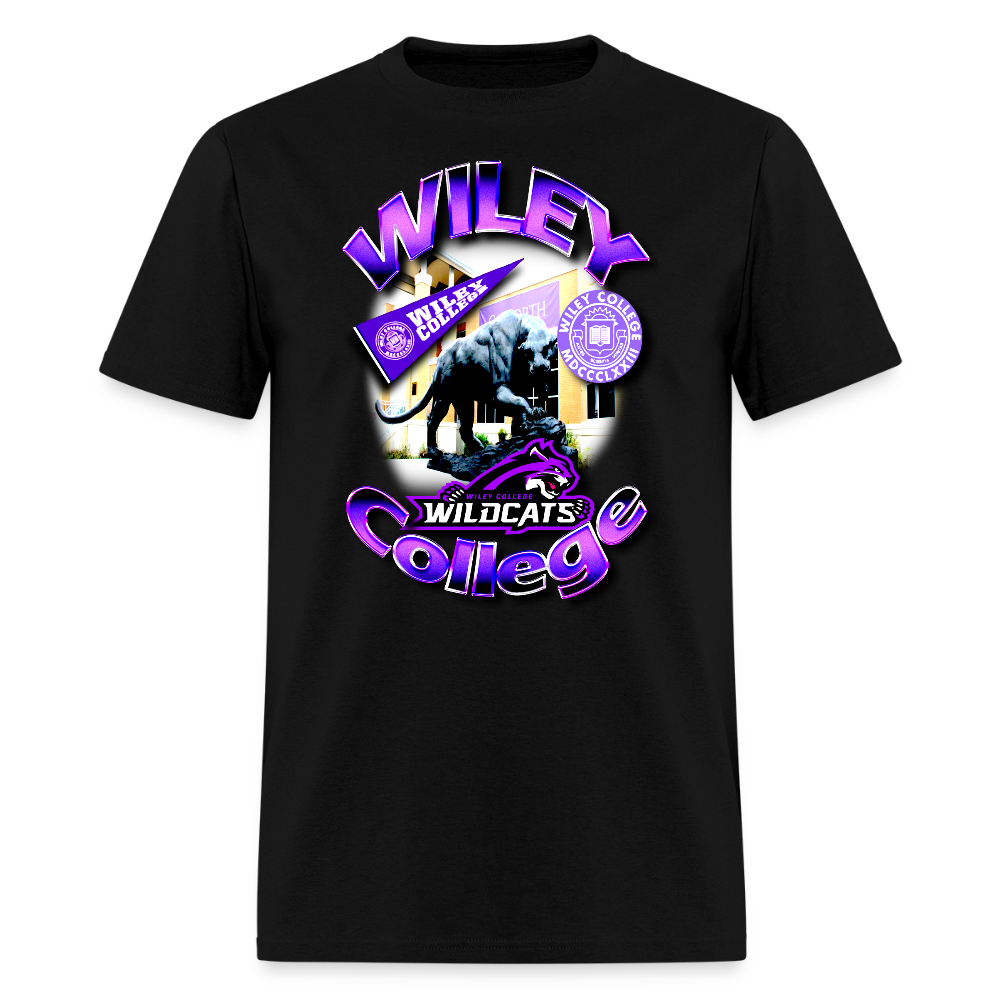 Wiley College Tee - black