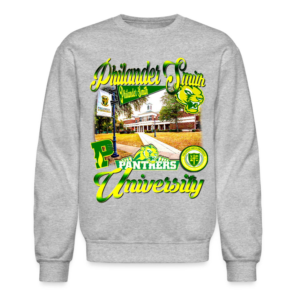 Philander Smith University Sweatshirt - heather gray