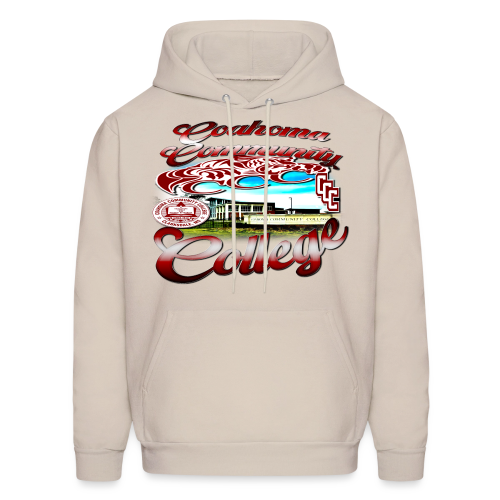 Coahoma Community College Hoodie - Sand
