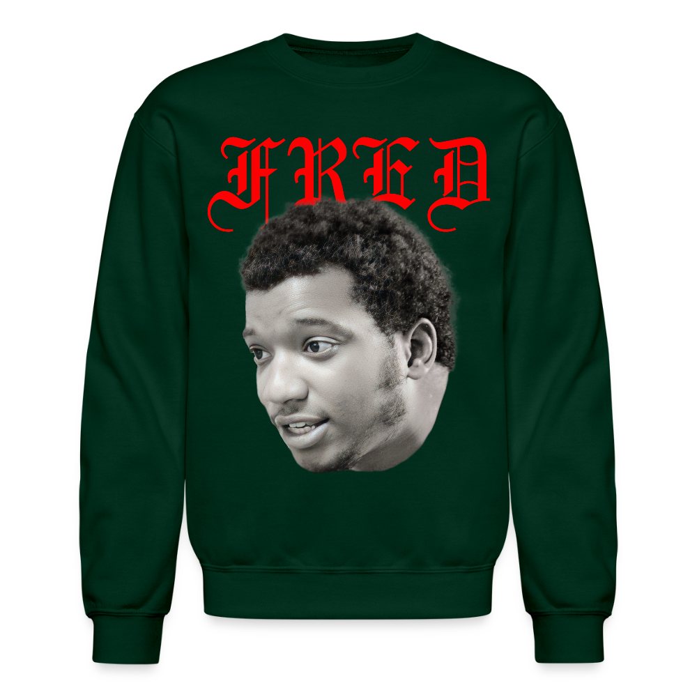 "Fred" Fred Hampton Sweatshirt - forest green