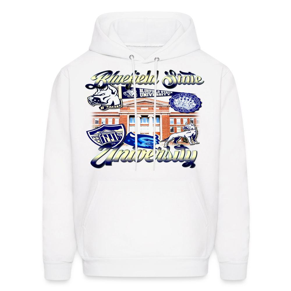 Bluefield State Hoodie - white