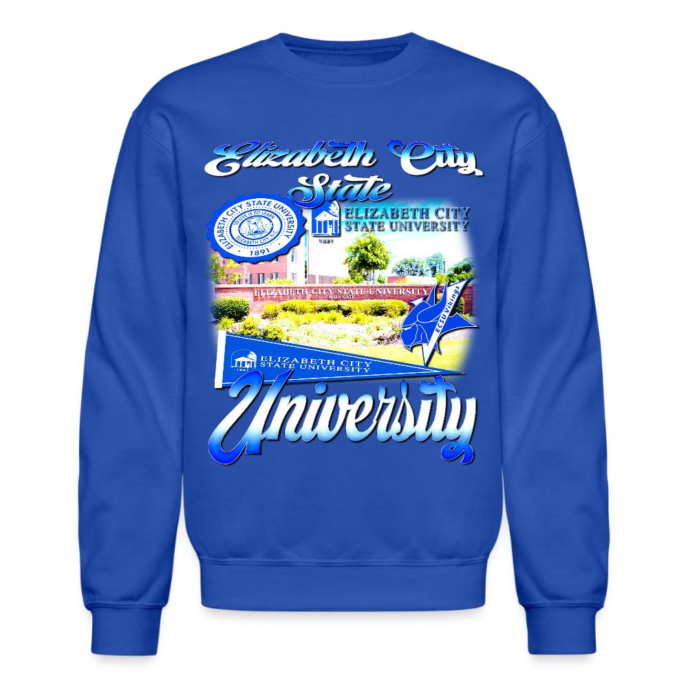 Elizabeth City State Sweatshirt - royal blue