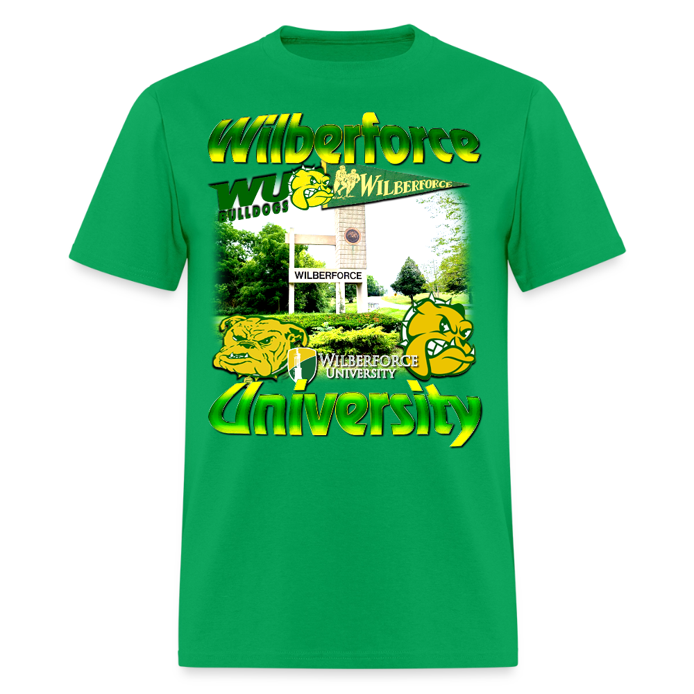 Wilberforce University T-Shirt - bright green