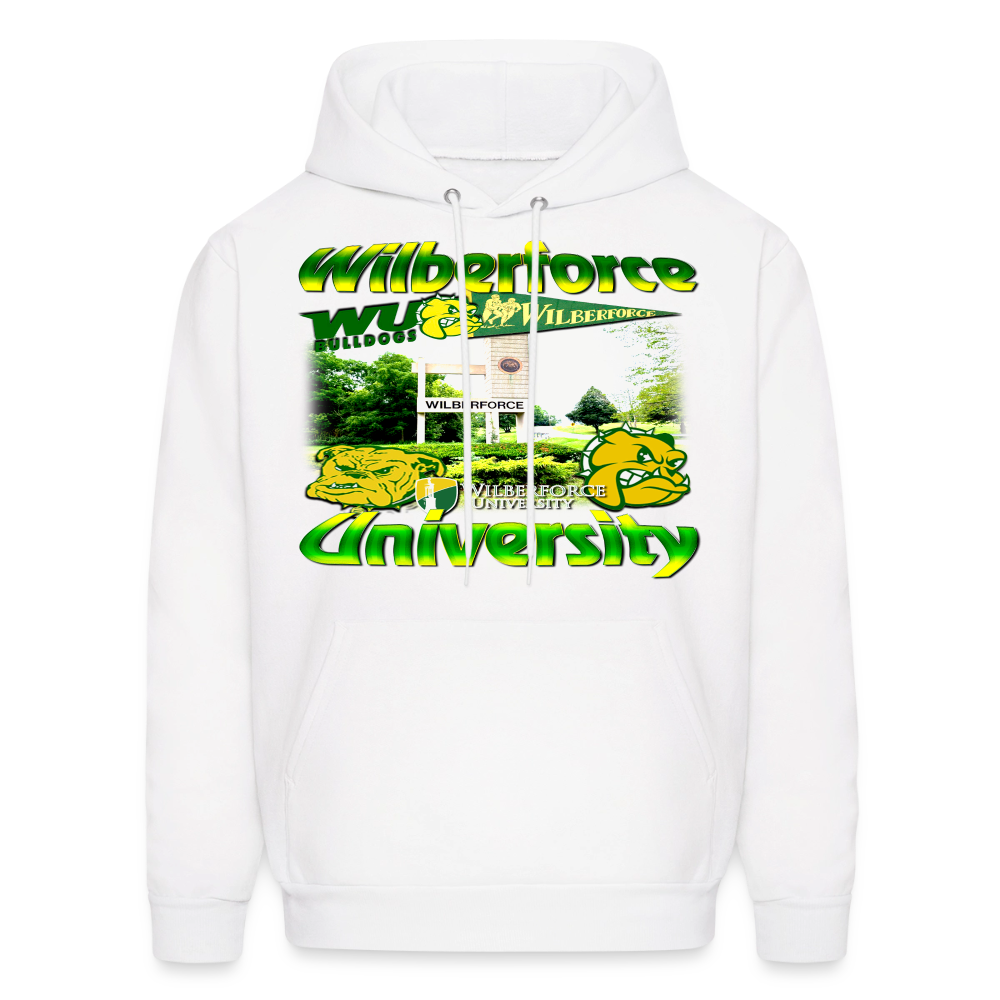 Wilberforce University Hoodie - white
