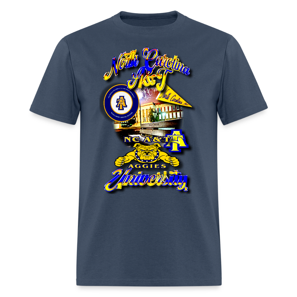 North Carolina A&T Tee -  blue dusk