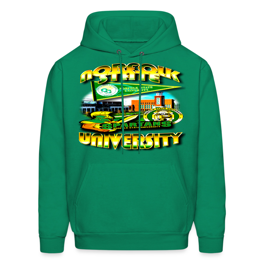 Norfolk State Hoodie - kelly green