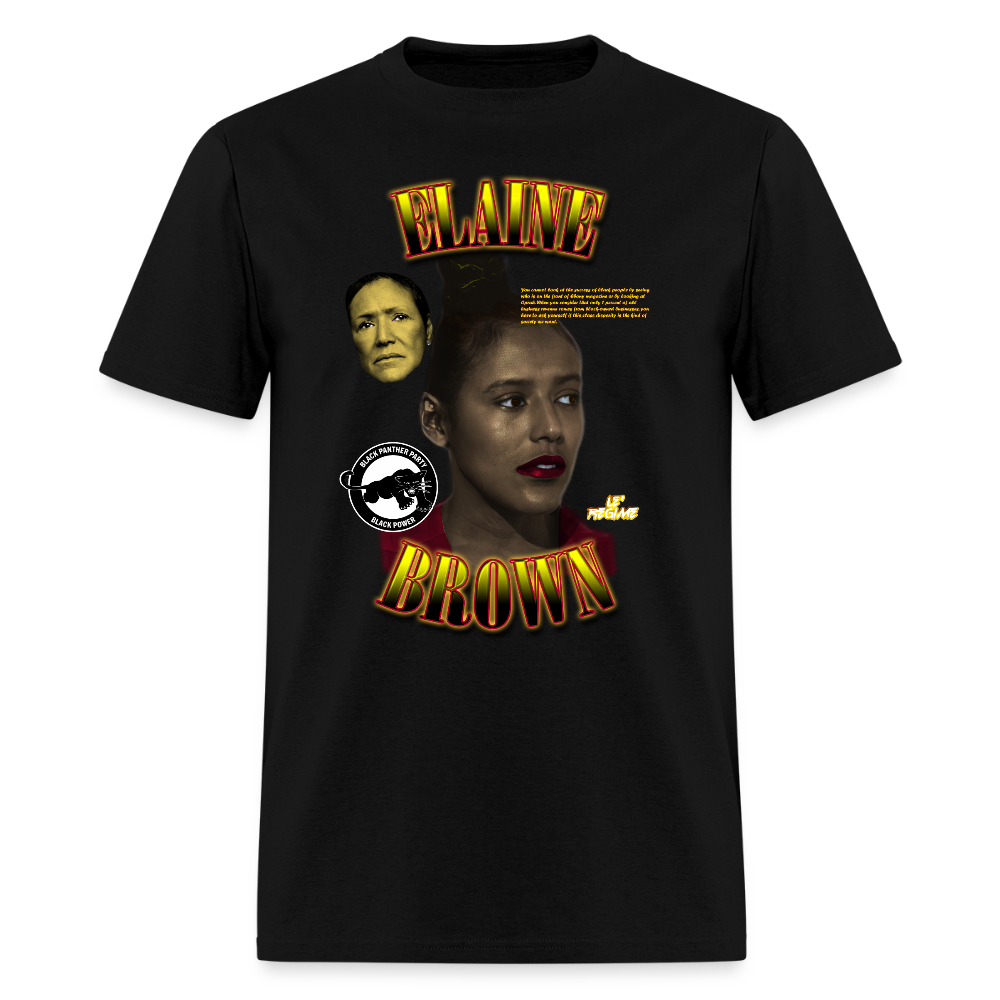 Elaine Brown Tee - black
