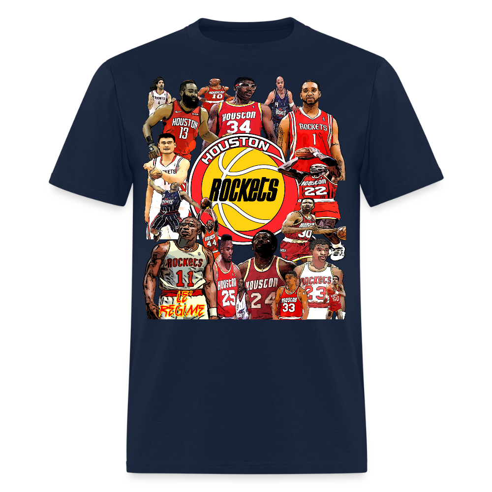 Houston Rockets All-Time Tee - navy