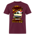 Shaw University Tee - burgundy