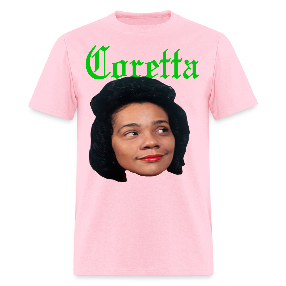 "Coretta" Coretta Scott King Tee - pink