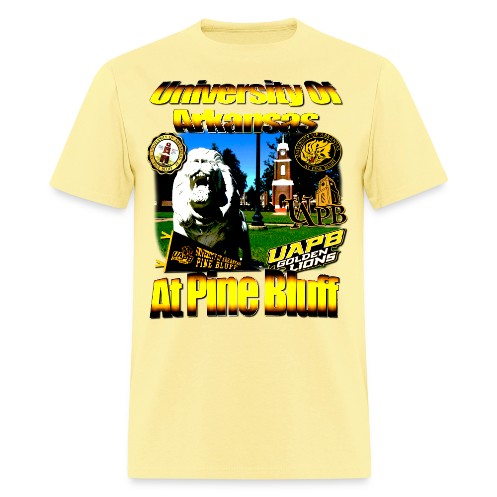 University of Arkansas at Pine Bluff Tee - cornsilk