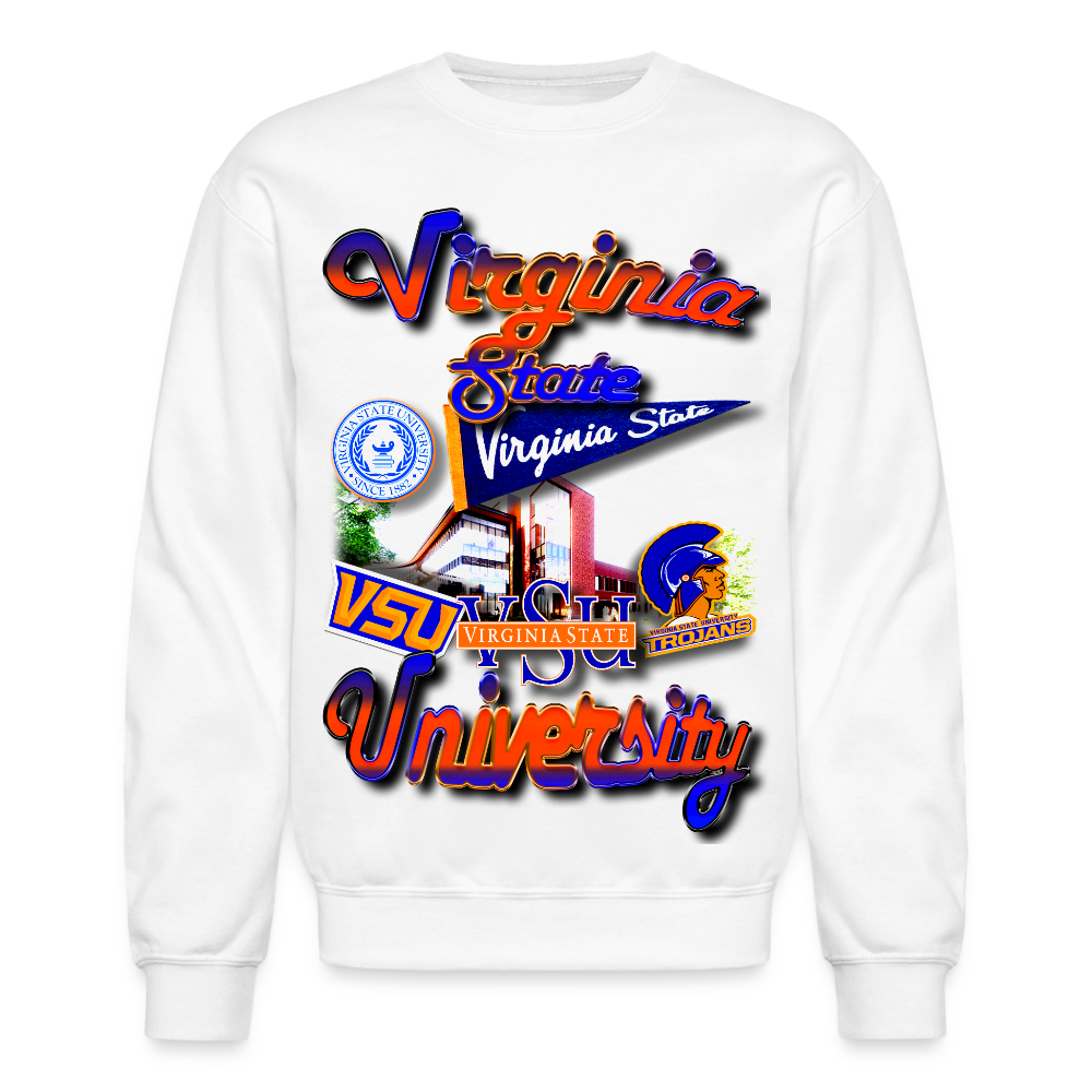 Virginia State Sweatshirt - white