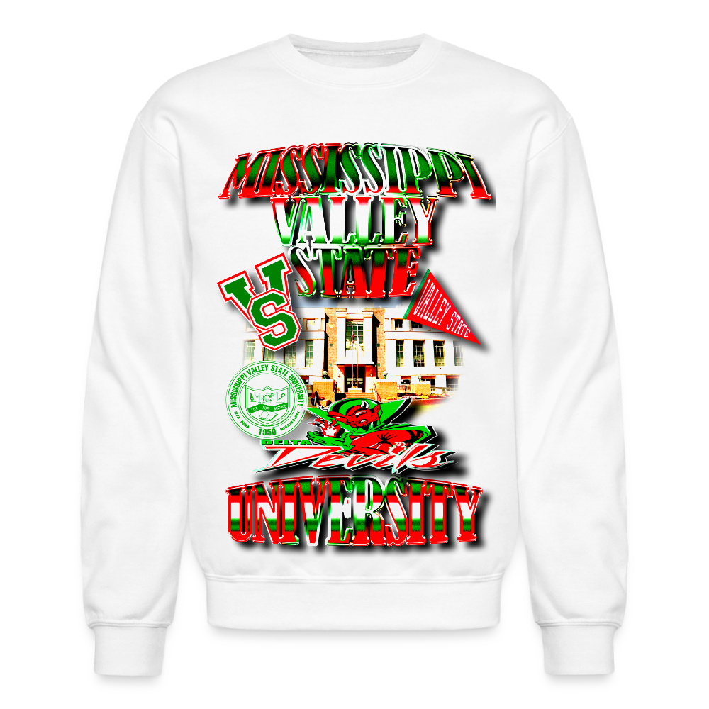 Mississippi Valley State Sweatshirt - white
