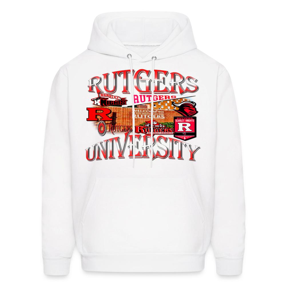 Rutgers University Hoodie - white