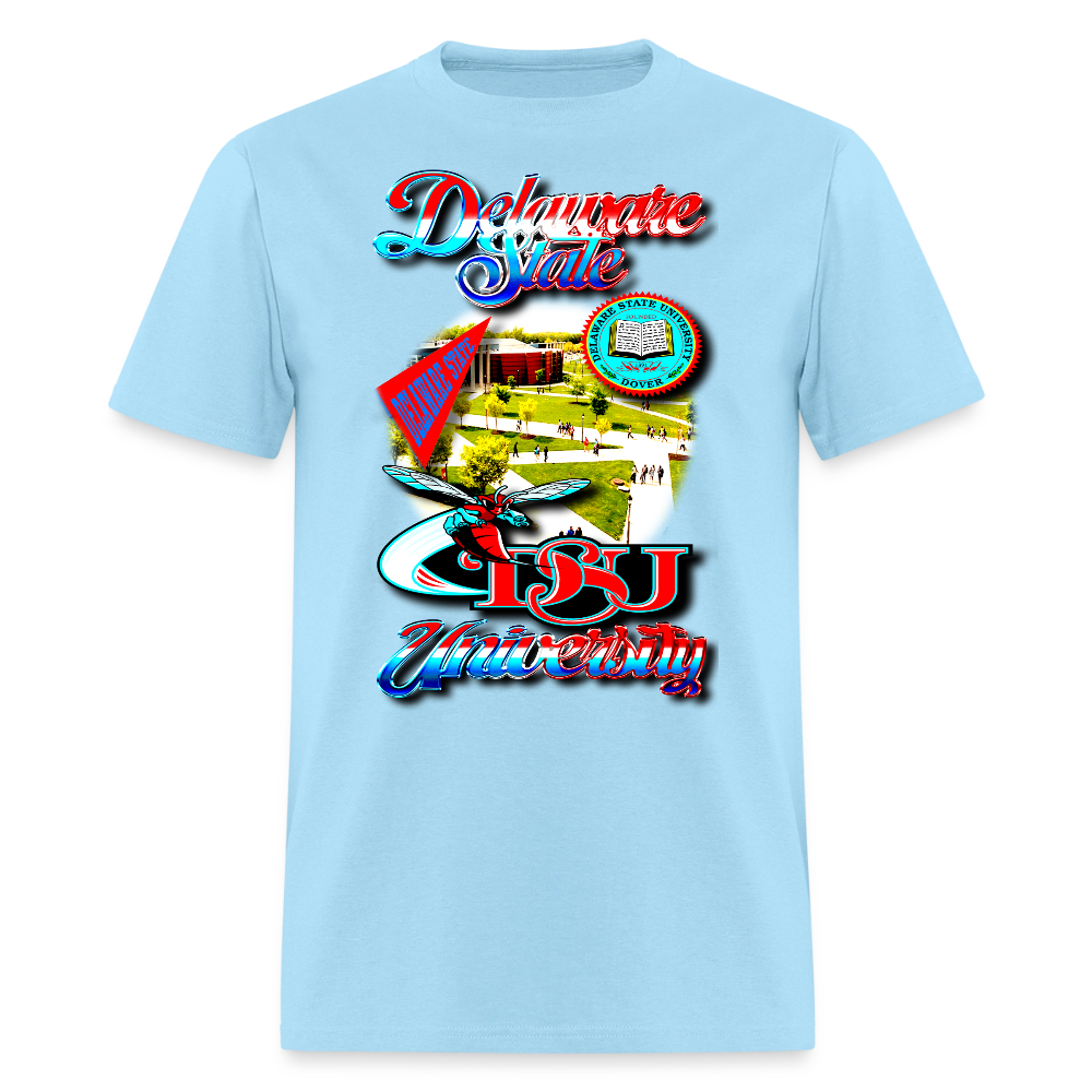 Delaware State T-Shirt - powder blue