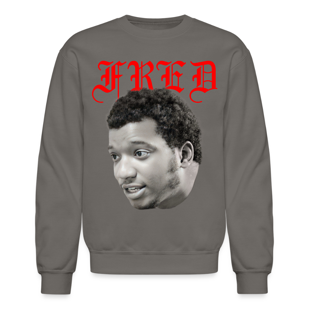 "Fred" Fred Hampton Sweatshirt - asphalt gray