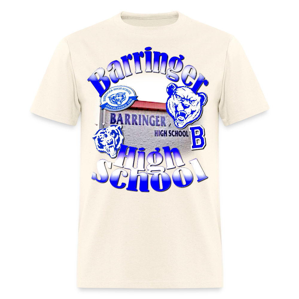 Barringer High School T-Shirt - sweet cream heather