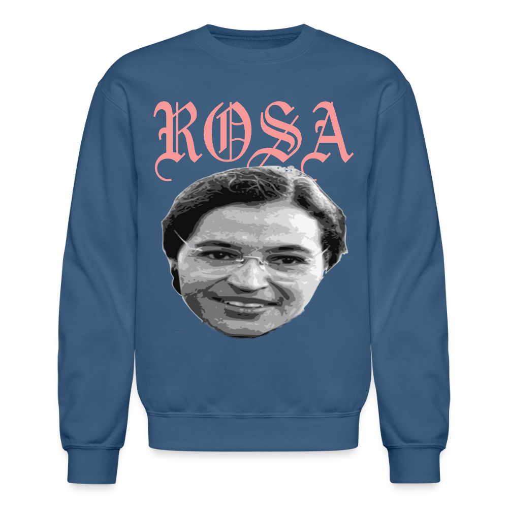 "Rosa" Rosa Parks Sweatshirt - indigo blue