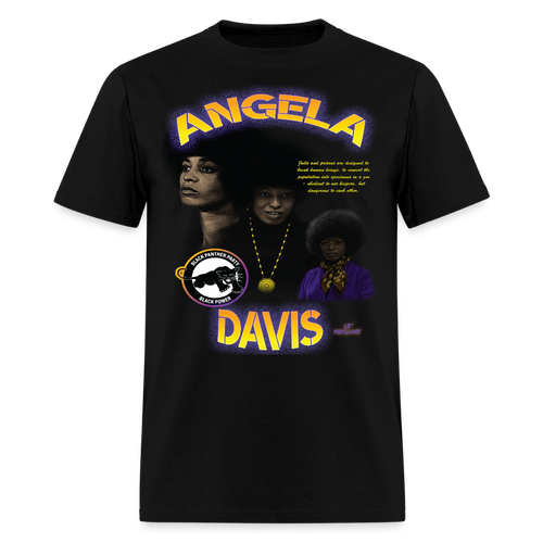 Angela Davis Tee - black