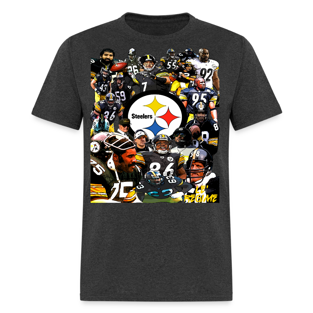 Pittsburgh Steelers All-Time Tee - heather black