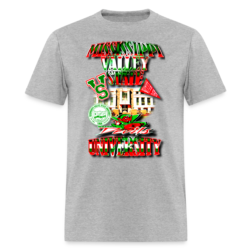 Mississippi Valley State Tee - heather gray