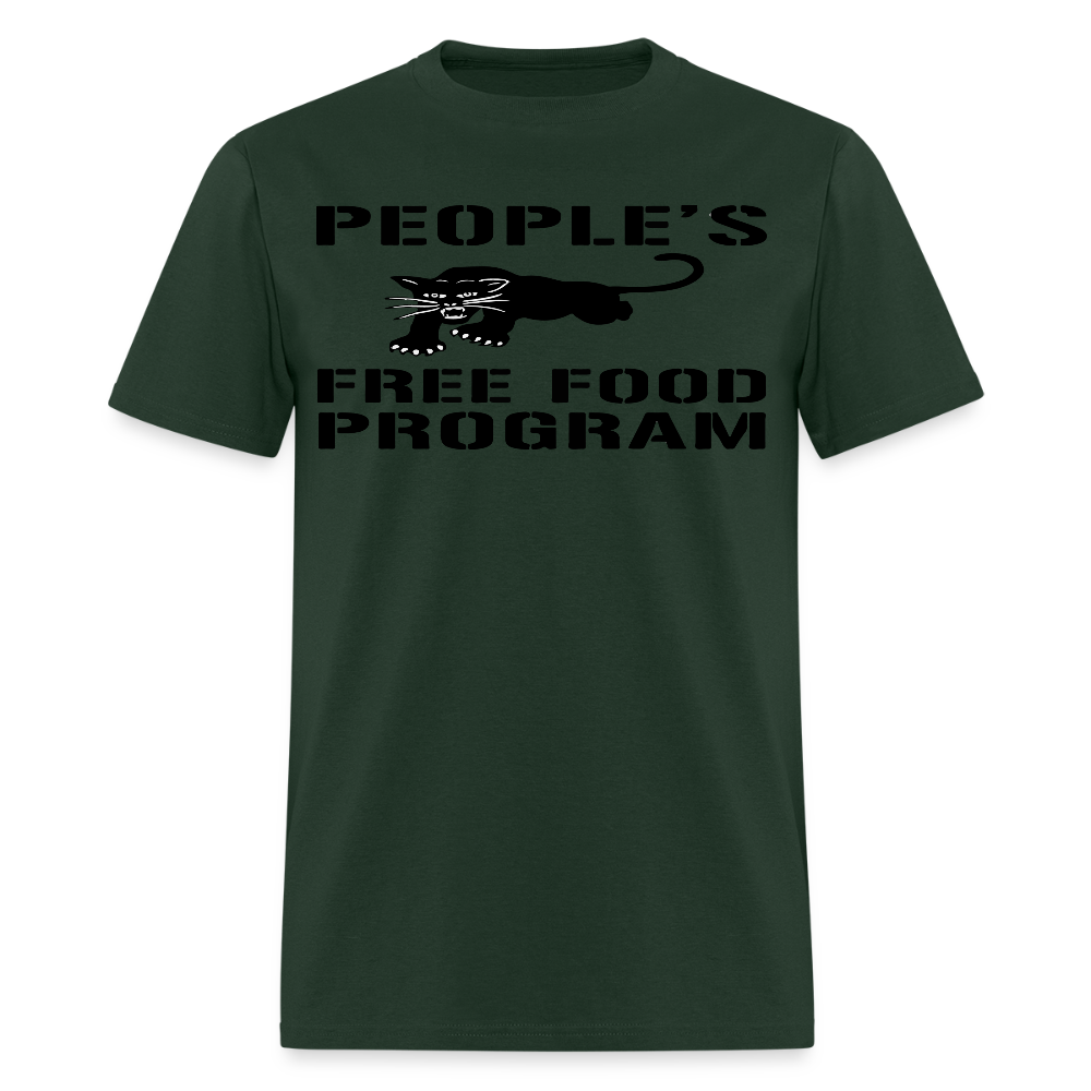 People's Free Food Program Tee - forest green
