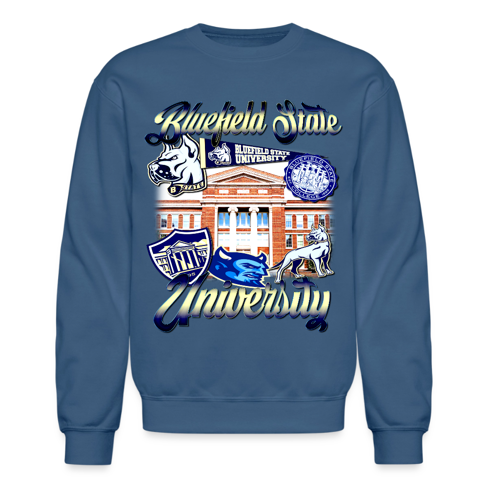 Bluefield State Sweatshirt - indigo blue