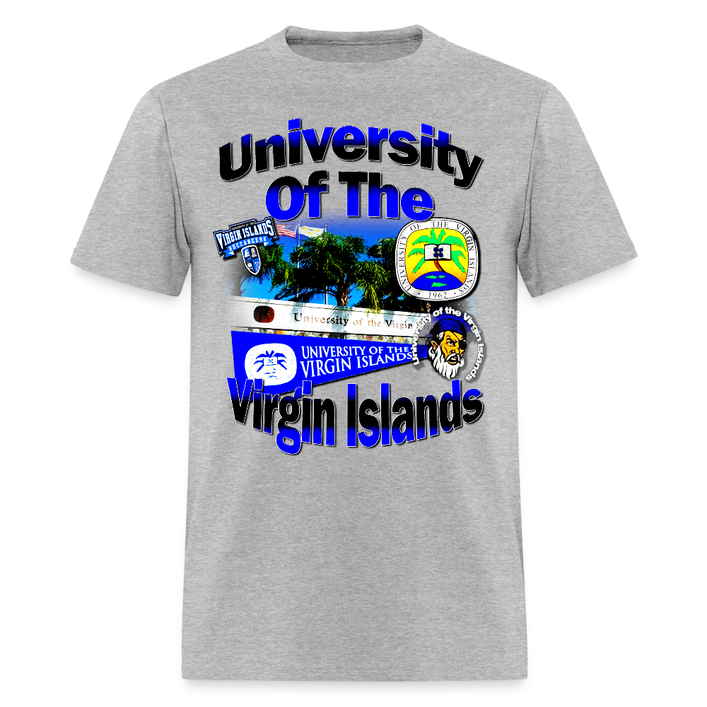 University Of The Virgin Islands Tee - heather gray