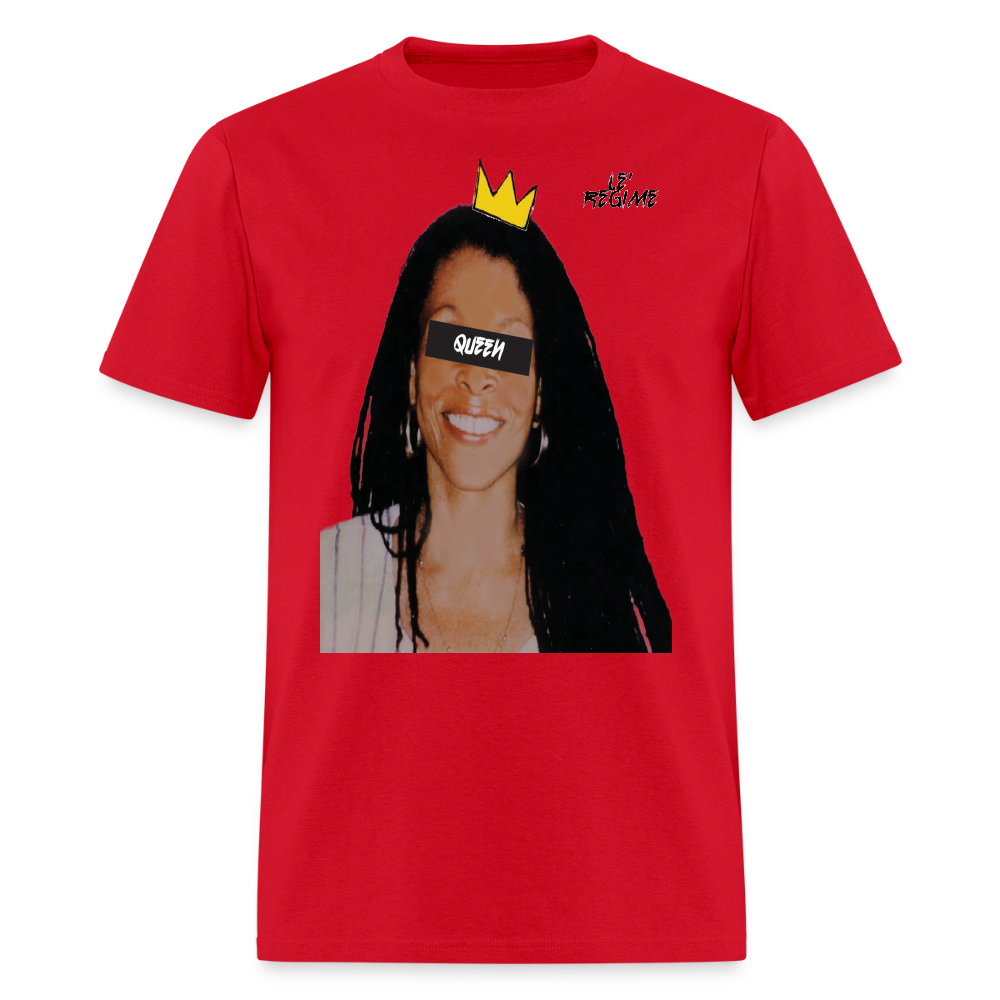 Queen Assata Tee - red