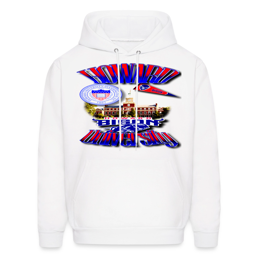 Howard University Hoodie - white