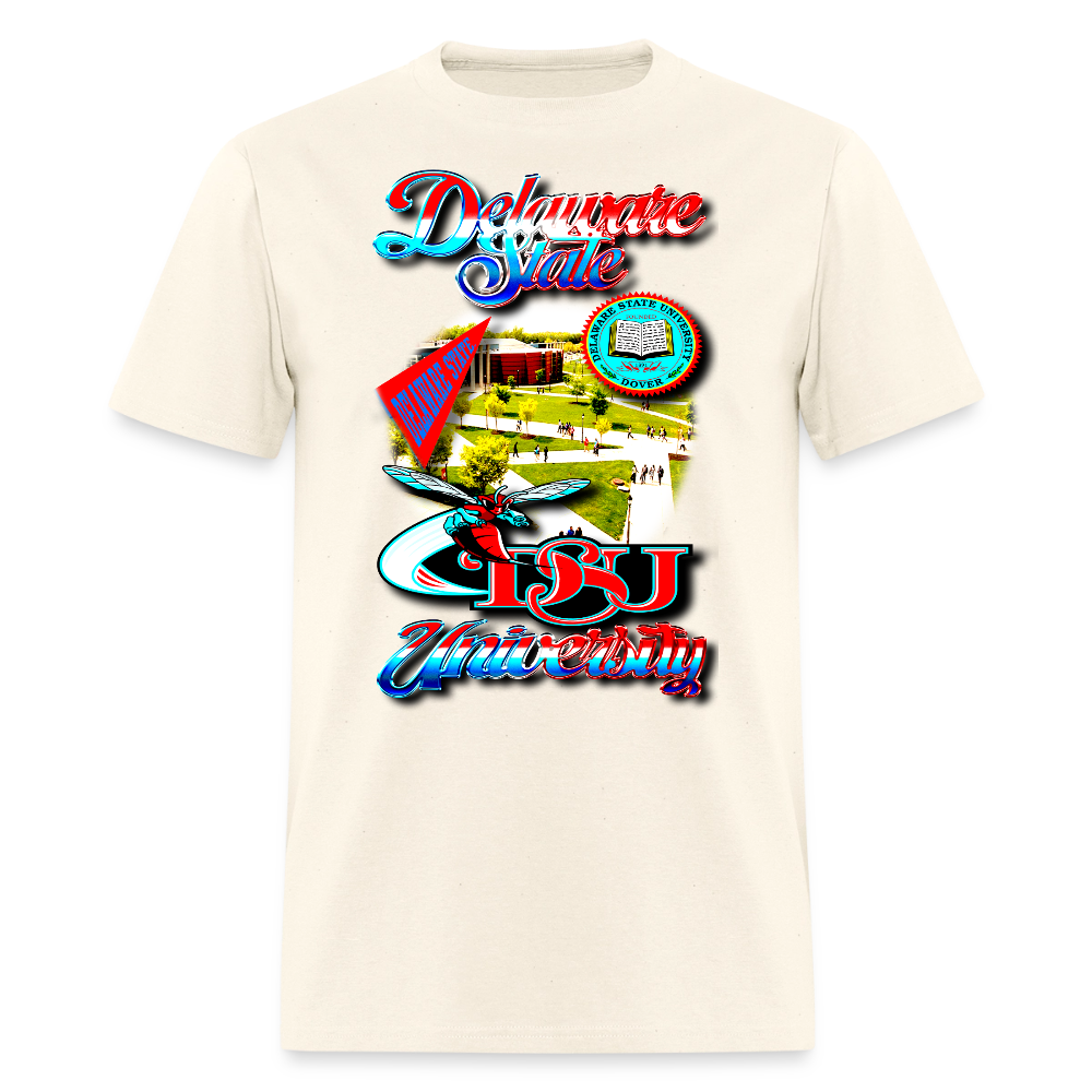 Delaware State T-Shirt - sweet cream heather