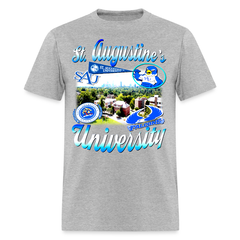 St. Augustine's University Tee - heather gray