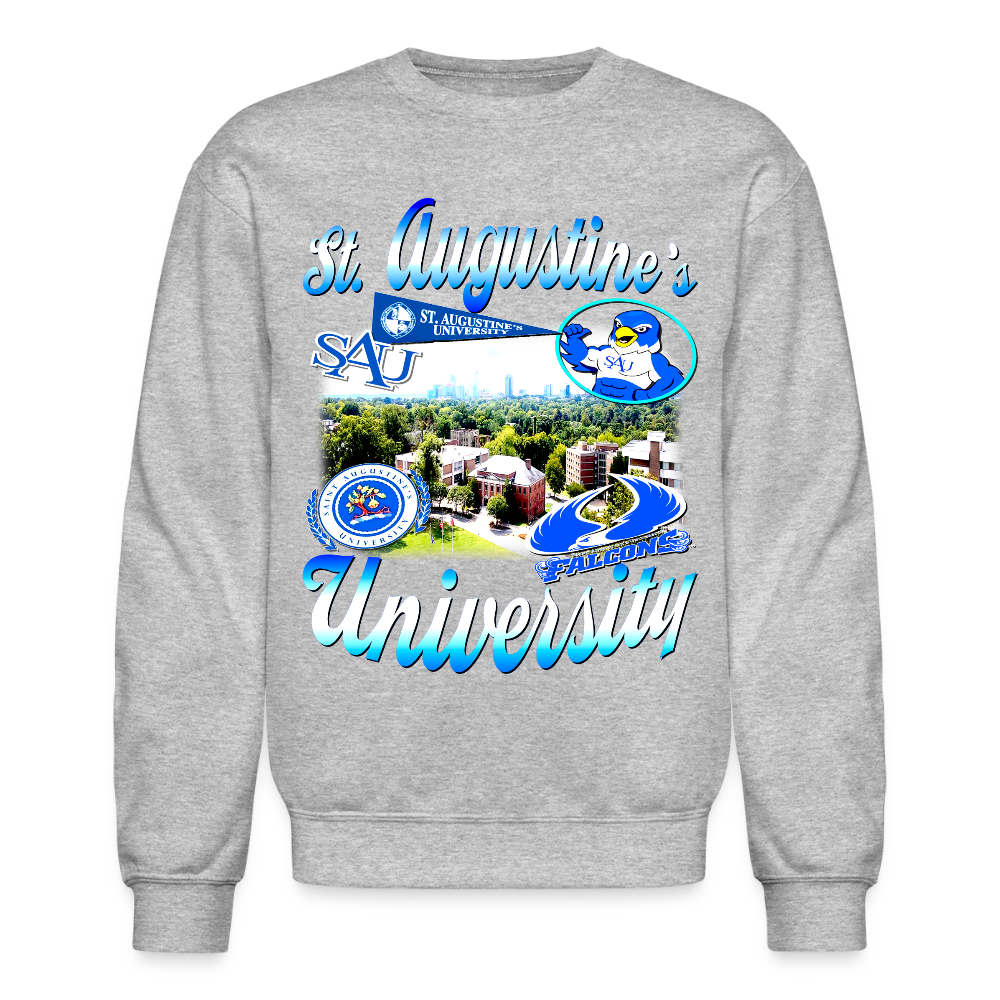 St. Augustine's University Sweatshirt - heather gray