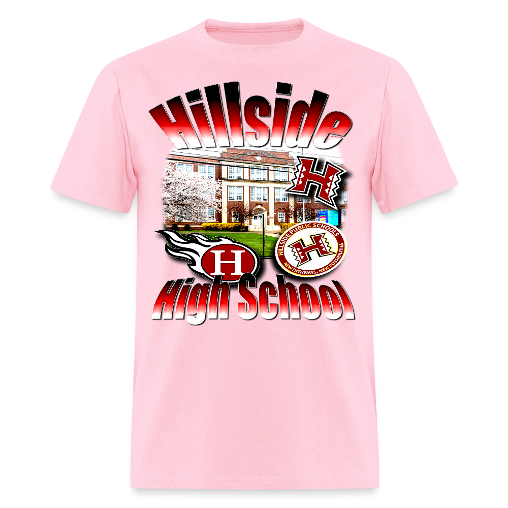 Hillside High (NJ) T-Shirt - pink