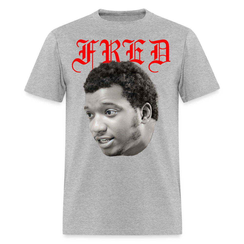 "Fred" Fred Hampton Tee - heather gray