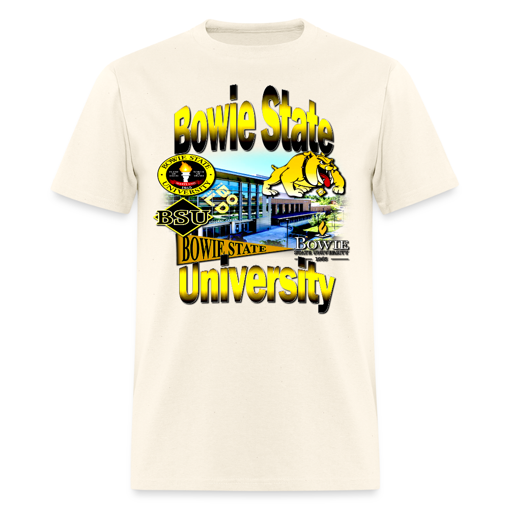 Bowie State Tee - sweet cream heather