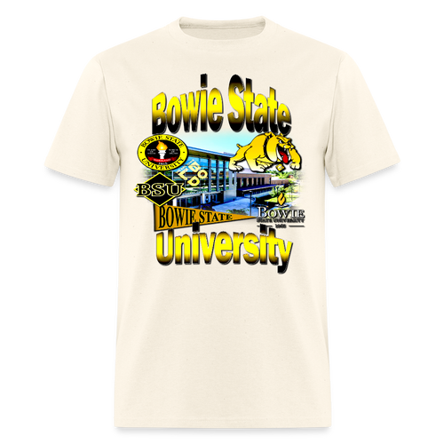 Bowie State Tee - sweet cream heather