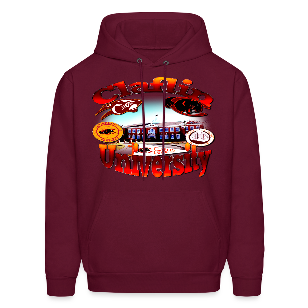 Claflin University Hoodie - burgundy