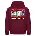 Virginia Union Hoodie - burgundy