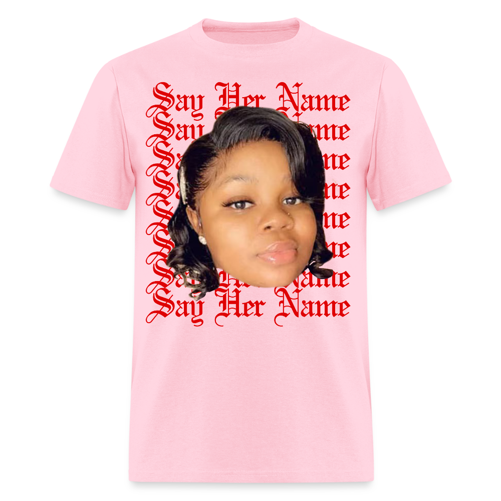 Breonna Taylor x Say Her Name Tee - pink