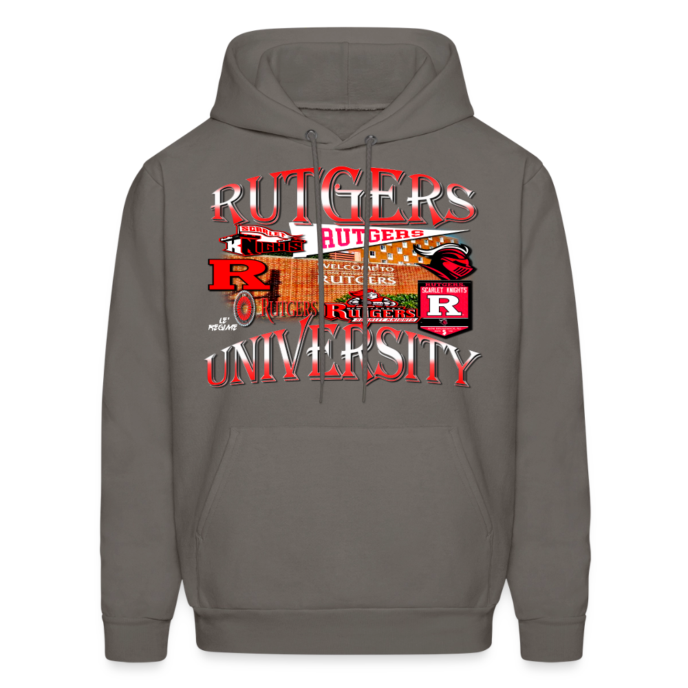 Rutgers University Hoodie - asphalt gray